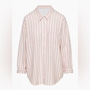 Aritzia Wilfred Linen shirt in medium